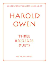 Three Recorder Duets Sopranino and Tenor Recorders cover